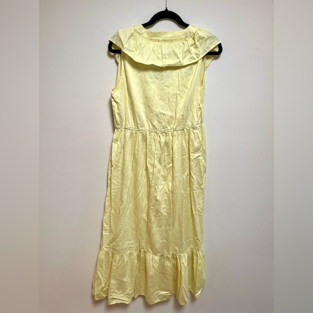 Stark X Butter Yellow Maxi Dress size Large - Picture 6 of 6